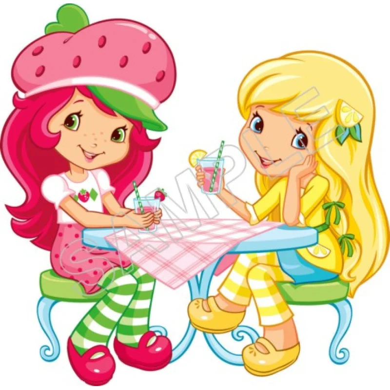 Strawberry Shortcake DTF Iron on Transfer - Ready to Press #1 Strawberry Shortcake DTF Iron on Transfer - Ready to Press #1