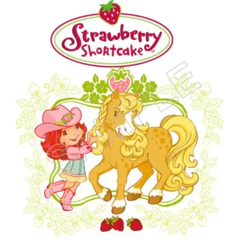 Strawberry Shortcake DTF Iron on Transfer - Ready to Press #6