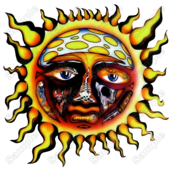 Sublime Sun Heat Iron on Transfer - Ready to Press