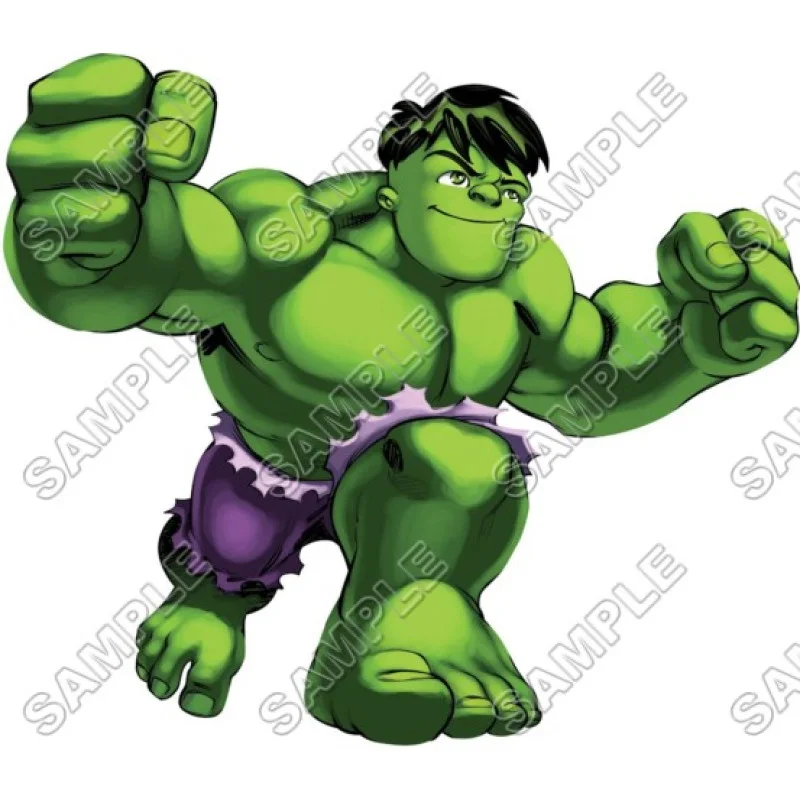 Super Hero Squad Hulk DTF Iron on Transfer - Ready to Press #4 Super Hero Squad Hulk DTF Iron on Transfer - Ready to Press #4