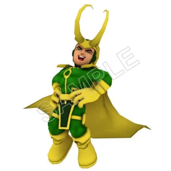 Super Hero Squad Loki DTF Iron on Transfer  - Ready to Press  #74