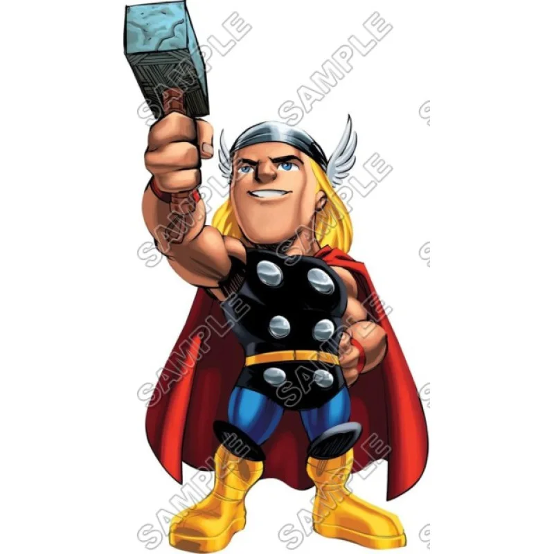 Super Hero Squad Thor DTF Iron on Transfer - Ready to Press #6 Super Hero Squad Thor DTF Iron on Transfer - Ready to Press #6