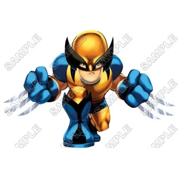 Super Hero Squad Wolverine  DTF Iron on Transfer - Ready to Press #9