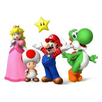 Super Mario Bros.  DTF Iron on Transfer - Ready to Press #35
