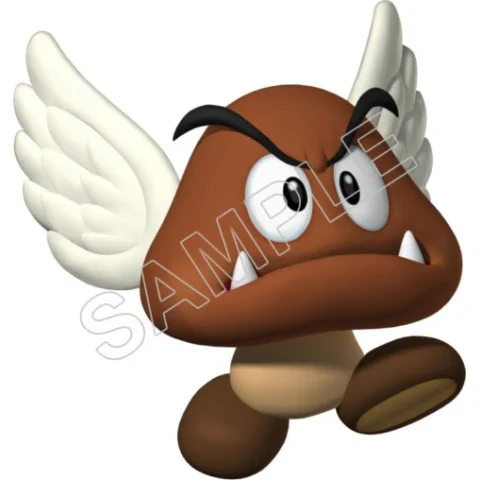 Super Mario Bros. Goomba DTF Iron on Transfer - Ready to Press #20