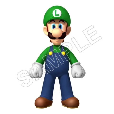 Super Mario Bros. Luigi DTF Iron on Transfer - Ready to Press #15
