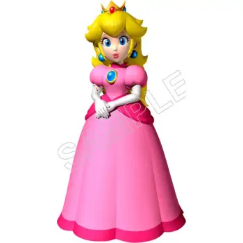 Super Mario Bros. Princess Peach DTF Iron on Transfer - Ready to Press #14