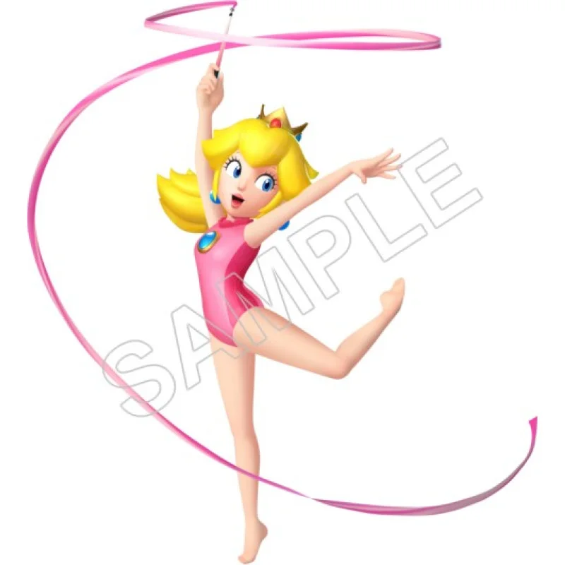 Super Mario Bros. Princess Peach Dancing With The Ribbon DTF Iron on Transfer - Ready to Press #27 Super Mario Bros. Princess Peach Dancing With The Ribbon DTF Iron on Transfer - Ready to Press #27