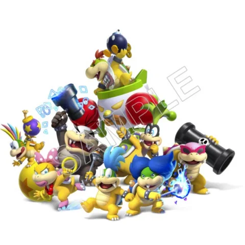 Super Mario Bros. U. DTF Iron on Transfer - Ready to Press #24