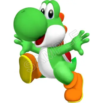 Super Mario Bros. Yoshi DTF Iron on Transfer - Ready to Press #18
