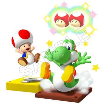 Super Mario Bros. Yoshi and Toads DTF Iron on Transfer - Ready to Press #33