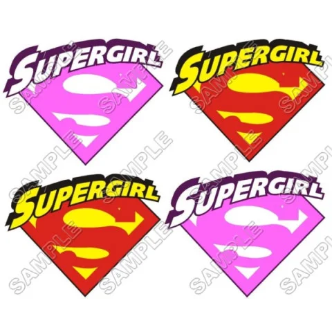 SuperGirl DTF Iron on Transfer - Ready to Press #1