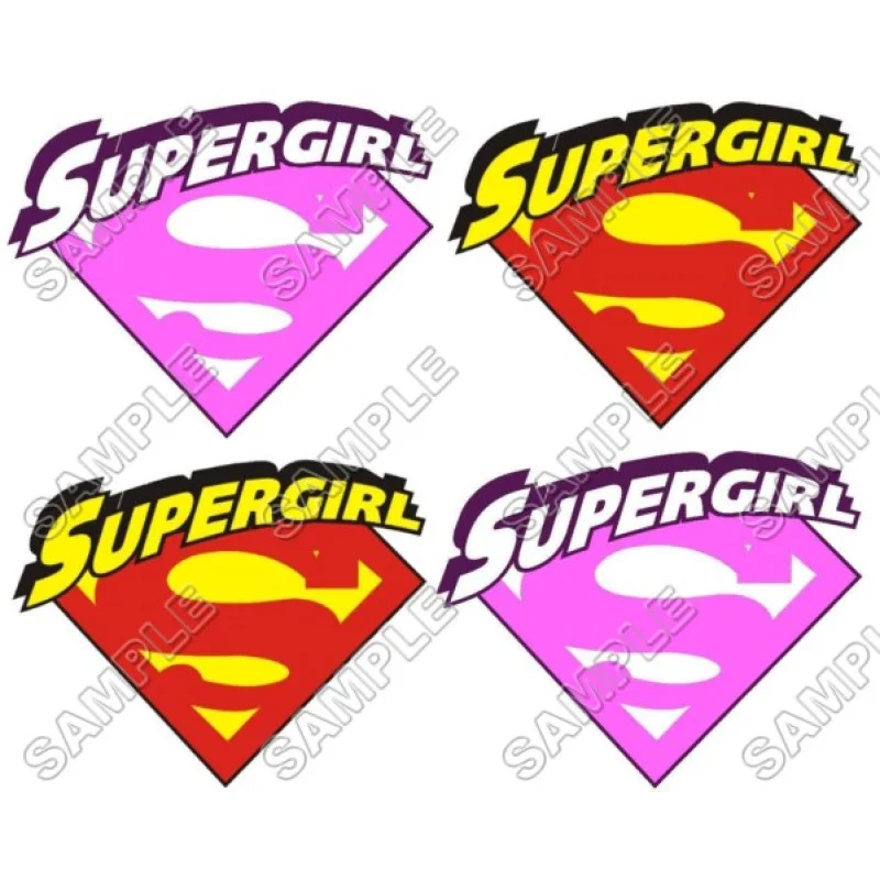 SuperGirl DTF Iron on Transfer - Ready to Press #1 SuperGirl DTF Iron on Transfer - Ready to Press #1