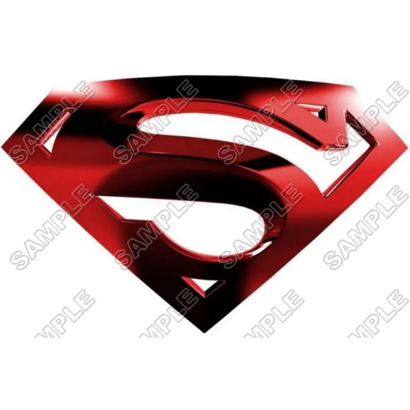 Superman Logo DTF Iron on Transfer - Ready to Press #2 Superman Logo DTF Iron on Transfer - Ready to Press #2