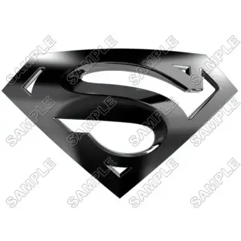 Superman Logo   DTF Iron on Transfer  - Ready to Press  #4