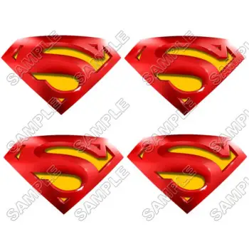 Superman Logo DTF Iron on Transfer - Ready to Press #8