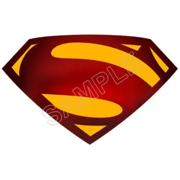 Superman Logo Man of Steel  DTF Iron on Transfer - Ready to Press #16
