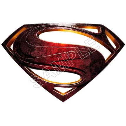 Superman Logo Man of Steel  DTF Iron on Transfer - Ready to Press #17