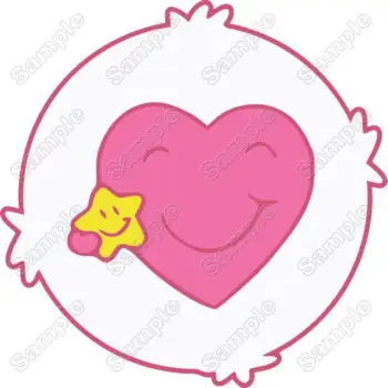 Take Care Bear Care Bears Tummies  Costume DTF Iron on Transfer  - Ready to Press 