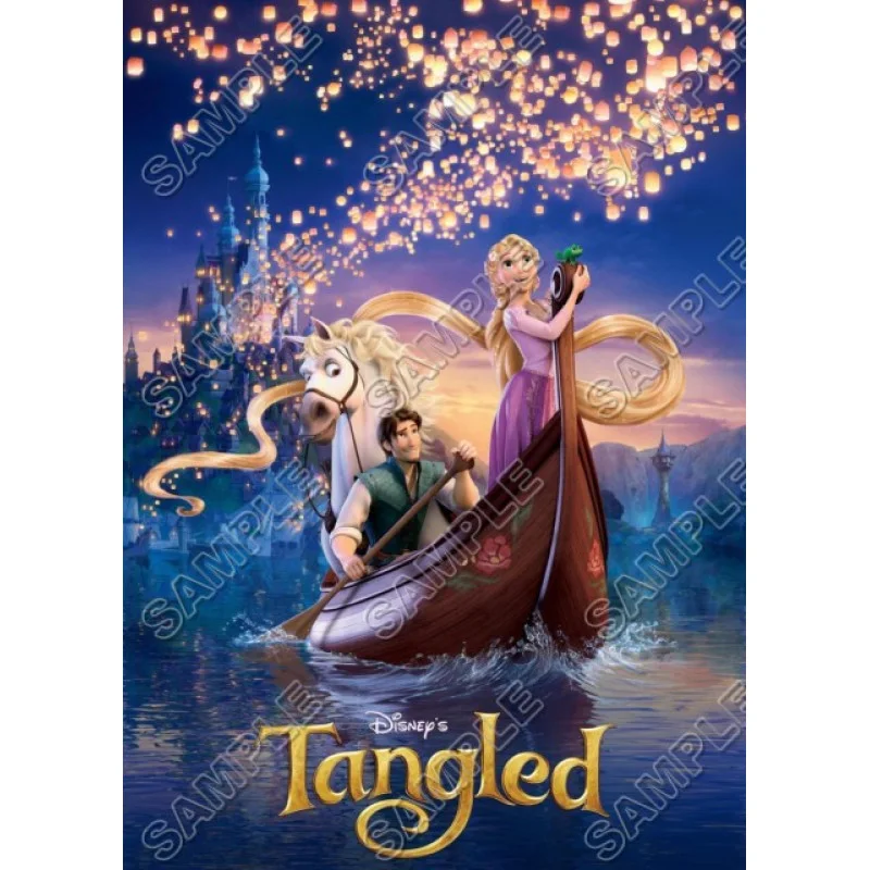 Tangled Rapunzel DTF Iron on Transfer - Ready to Press #1 Tangled Rapunzel DTF Iron on Transfer - Ready to Press #1