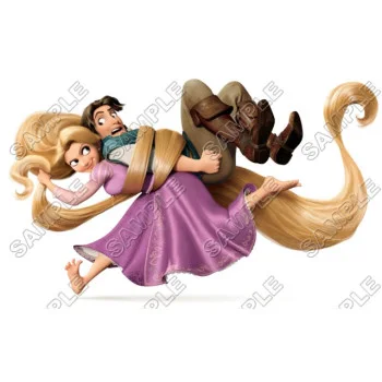 Tangled Rapunzel DTF Iron on Transfer - Ready to Press #5