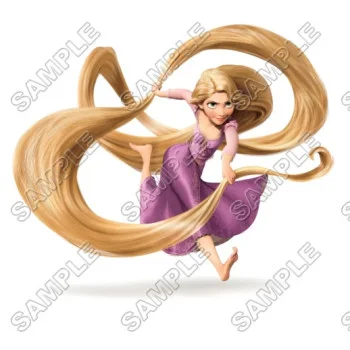 Tangled Rapunzel DTF Iron on Transfer - Ready to Press #7