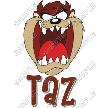 Taz  DTF Iron on Transfer - Ready to Press #4