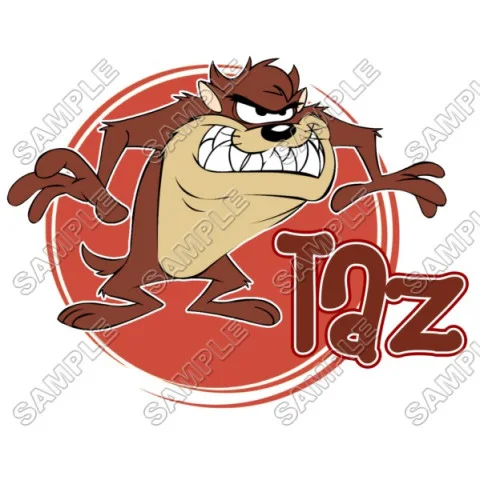 Taz DTF Iron on Transfer - Ready to Press #5 Taz DTF Iron on Transfer - Ready to Press #5