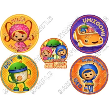 Team Umizoomi  DTF Iron on Transfer - Ready to Press #1