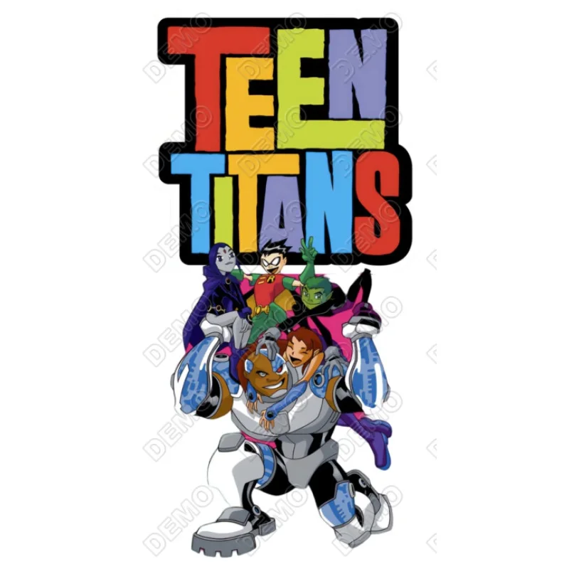 Teen Titans DTF Heat Iron on Transfer - Ready to Press #21 Teen Titans DTF Heat Iron on Transfer - Ready to Press #21