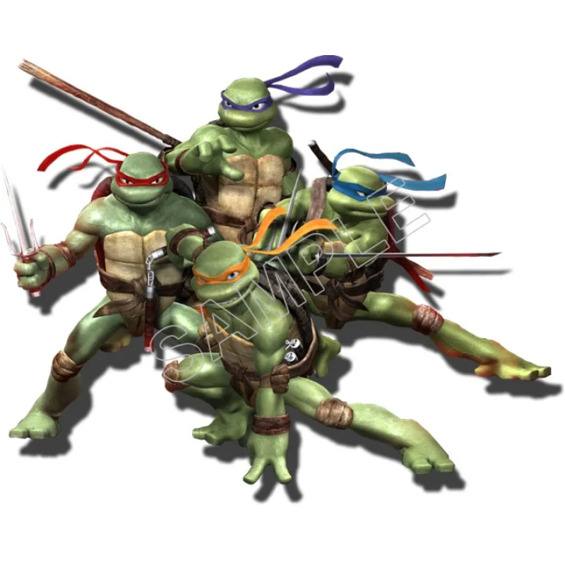 Teenage Mutant Ninja Turtles TMNT DTF Iron on Transfer - Ready to Press #10 Teenage Mutant Ninja Turtles TMNT DTF Iron on Transfer - Ready to Press #10