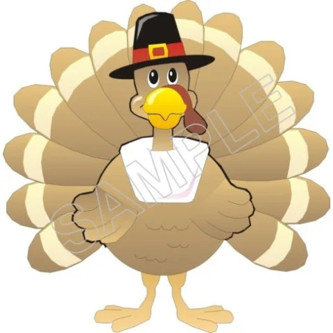Thanksgiving Turkey DTF Iron on Transfer - Ready to Press #1 Thanksgiving Turkey DTF Iron on Transfer - Ready to Press #1