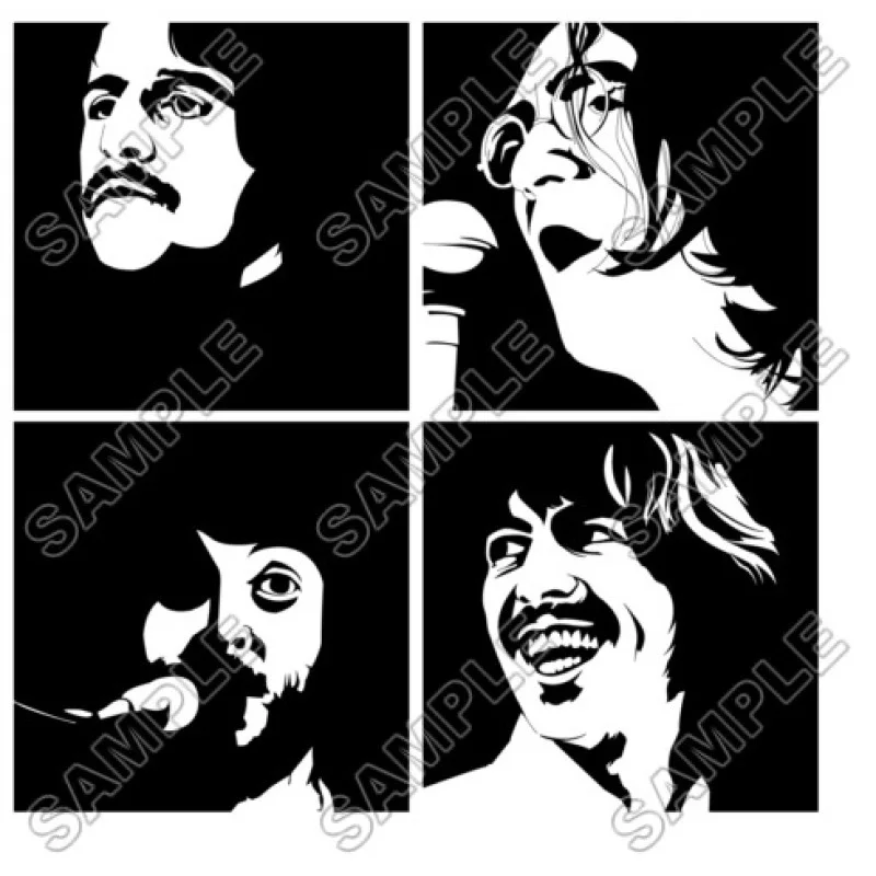 The Beatles DTF Iron on Transfer - Ready to Press #2 The Beatles DTF Iron on Transfer - Ready to Press #2