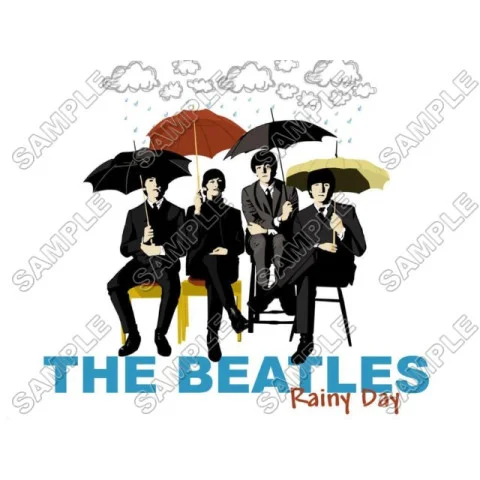 The Beatles Rainy Day DTF Iron on Transfer - Ready to Press #4 The Beatles Rainy Day DTF Iron on Transfer - Ready to Press #4
