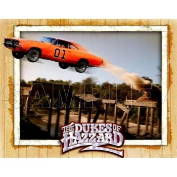 The Dukes of Hazzard  DTF Iron on Transfer - Ready to Press #2