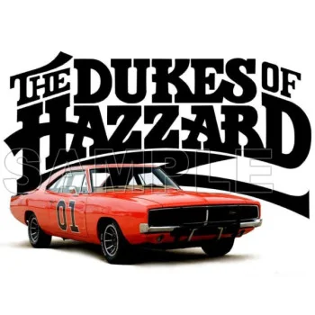 The Dukes of Hazzard DTF Iron on Transfer - Ready to Press #3