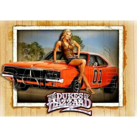 The Dukes of Hazzard  DTF Iron on Transfer - Ready to Press #4
