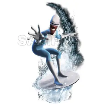 The Incredibles Frozone  DTF Iron on Transfer - Ready to Press #6