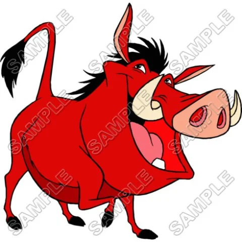 The Lion King Pumbaa DTF Iron on Transfer - Ready to Press #7 The Lion King Pumbaa DTF Iron on Transfer - Ready to Press #7