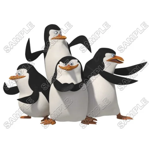 The Penguins of Madagascar DTF Iron on Transfer - Ready to Press #3 The Penguins of Madagascar DTF Iron on Transfer - Ready to Press #3