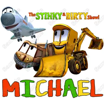 The Stinky & Dirty Show  Personalized  Custom  DTF Iron on Transfer - Ready to Press