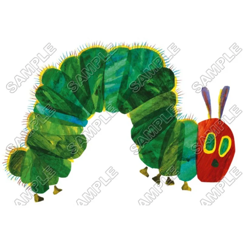 The Very Hungry Caterpillar DTF Iron on Transfer - Ready to Press #1 The Very Hungry Caterpillar DTF Iron on Transfer - Ready to Press #1