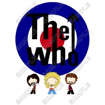 The Who (Band) DTF Iron on Transfer - Ready to Press #1