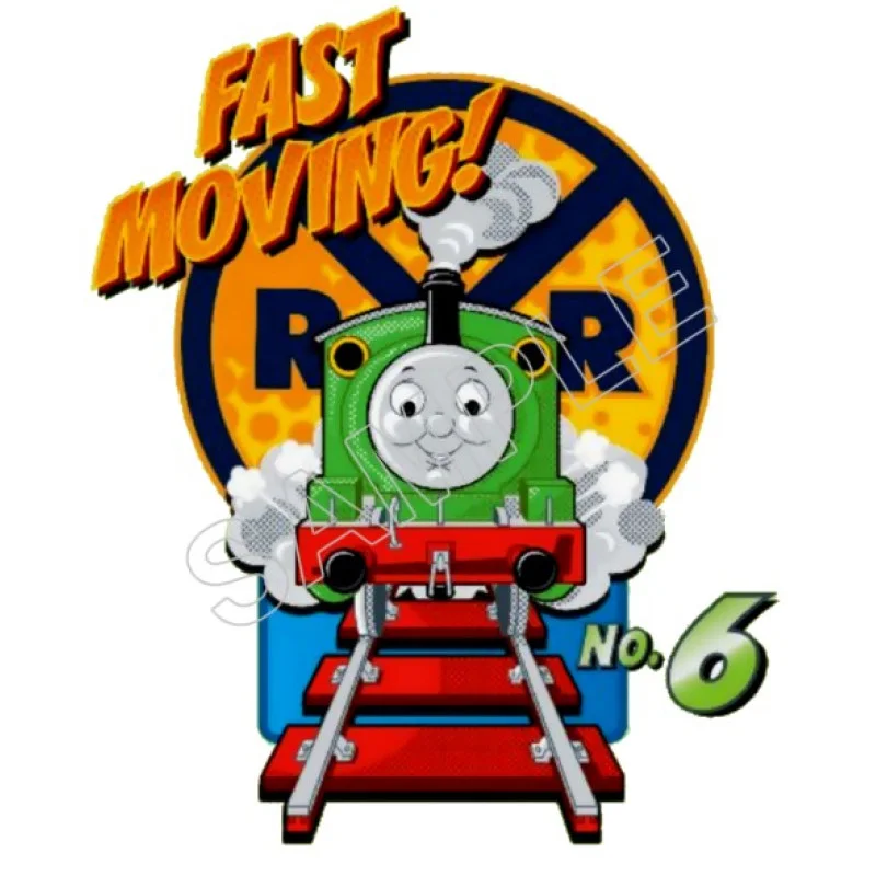 Thomas the Train DTF Iron on Transfer - Ready to Press #9 Thomas the Train DTF Iron on Transfer - Ready to Press #9
