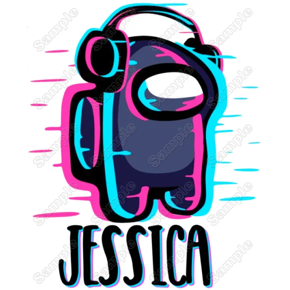 Tik Tok Custom Name DTF Iron On Transfer