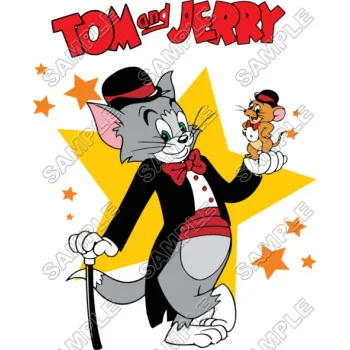 Tom and Jerry  DTF Iron on Transfer - Ready to Press #10