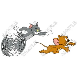 Tom and Jerry  DTF Iron on Transfer - Ready to Press #18
