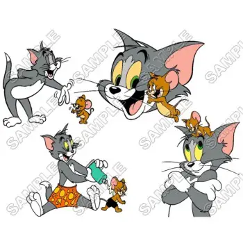 Tom and Jerry DTF Iron on Transfer - Ready to Press #20