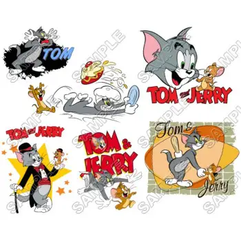 Tom and Jerry DTF Iron on Transfer - Ready to Press #21