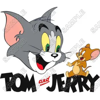 Tom and Jerry  DTF Iron on Transfer - Ready to Press #4
